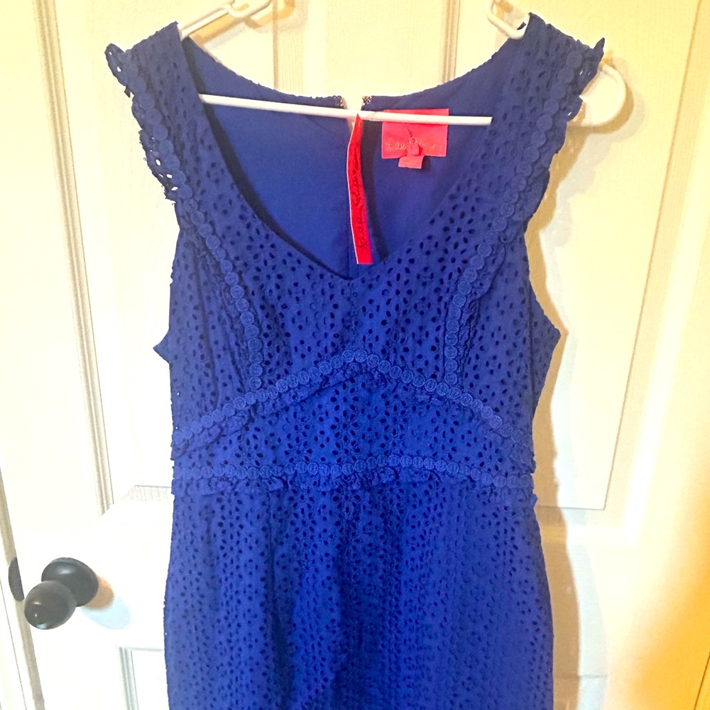 Lilly Pulitzer NWT Kaylee shift eyelet 
Size 10